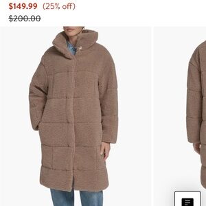 Levi's Gray Sherpa Jacket